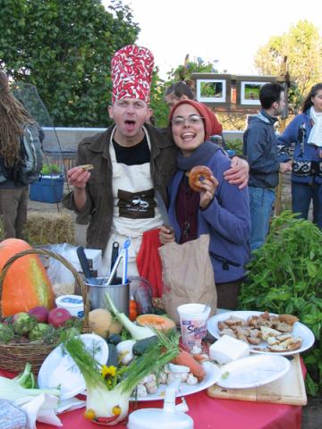 Du plaisir avec le chef! / Having fun with the cook